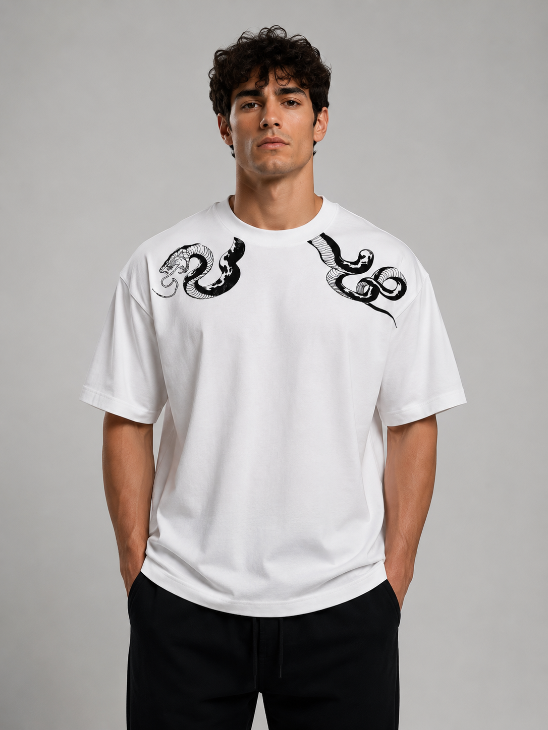LB Snake Oversize T-Shirt