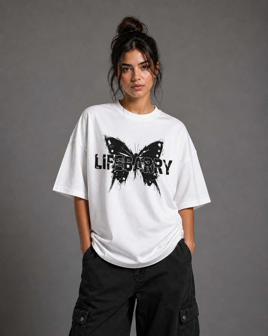 LB Butterfly Oversize T-Shirt