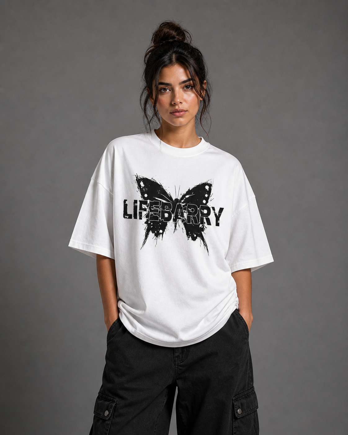 LB Butterfly Oversize T-Shirt