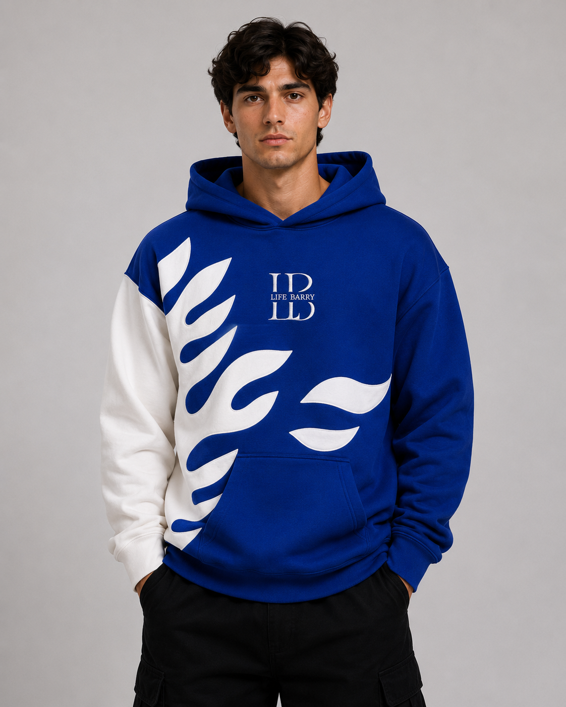LB Split Wave Hoodie