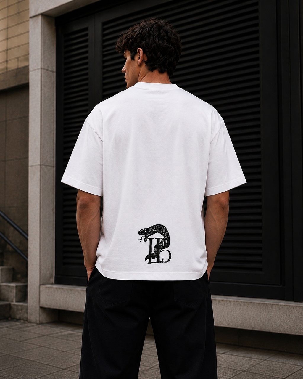 LB Snake Oversize T-Shirt